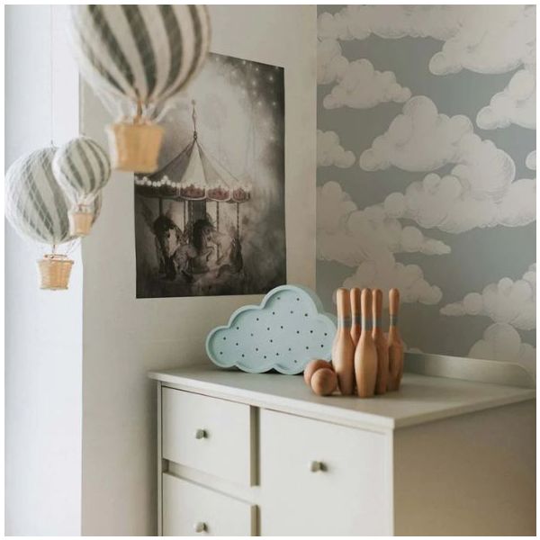 Classic Velveteen Clouds Wallpaper