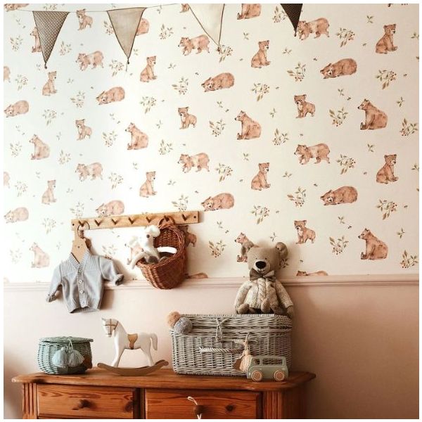 Papier peint Petits Ours