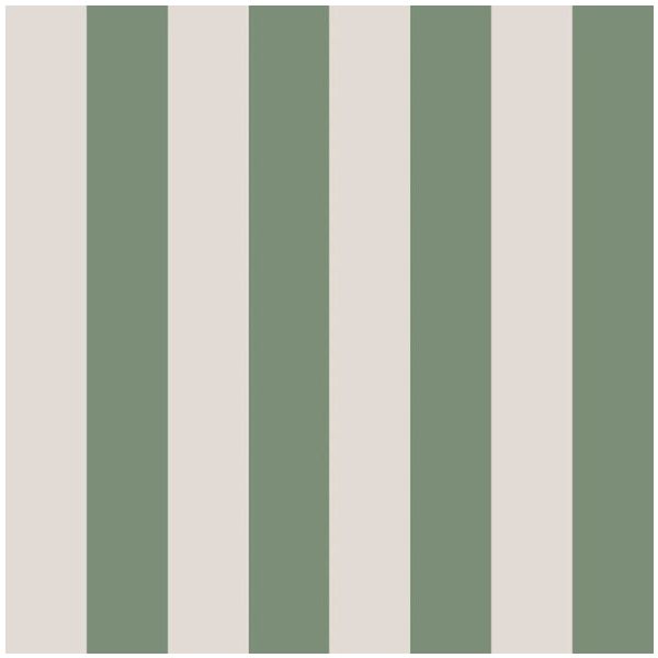 Papier peint Portofino - Rayures Vert