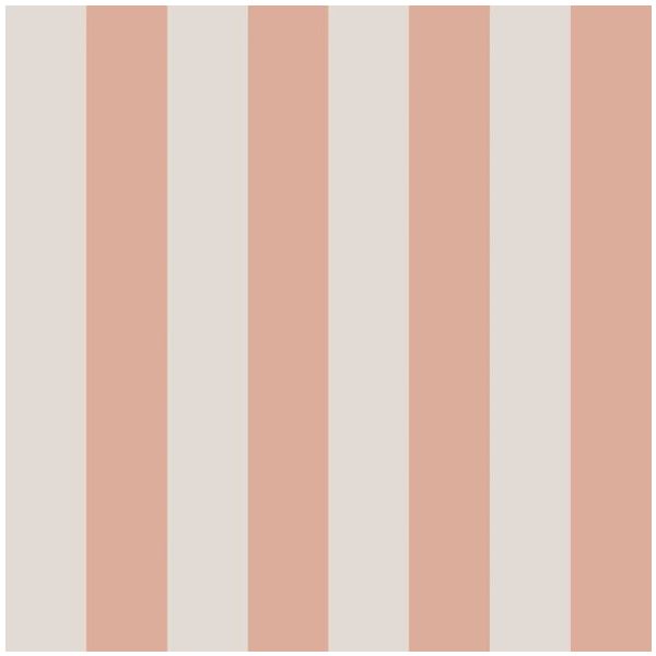 Papier peint Portofino - Rayures Rose