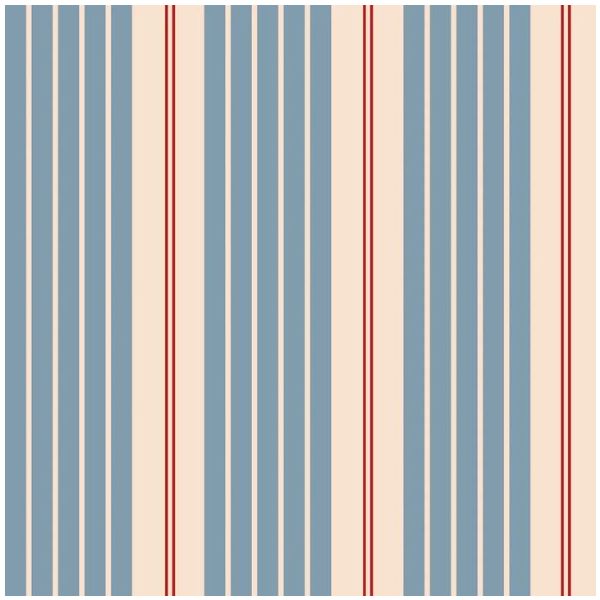 Stripes Wallpaper - Classic Blue