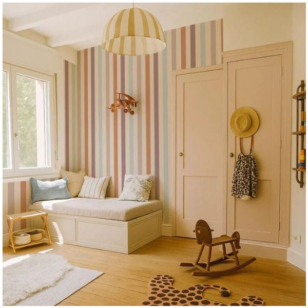 Stripes Wallpaper - Warm