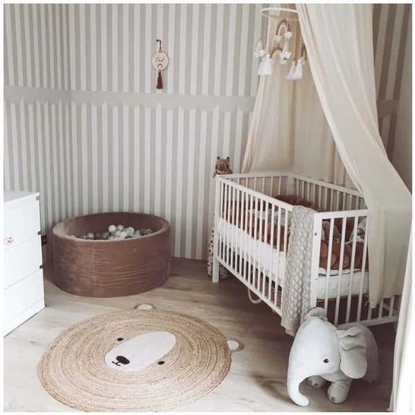 Papier peint Rustique - Beige / Blanc