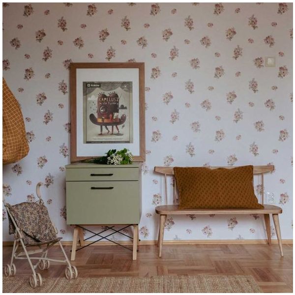 Papier peint Souvenirs Floraux