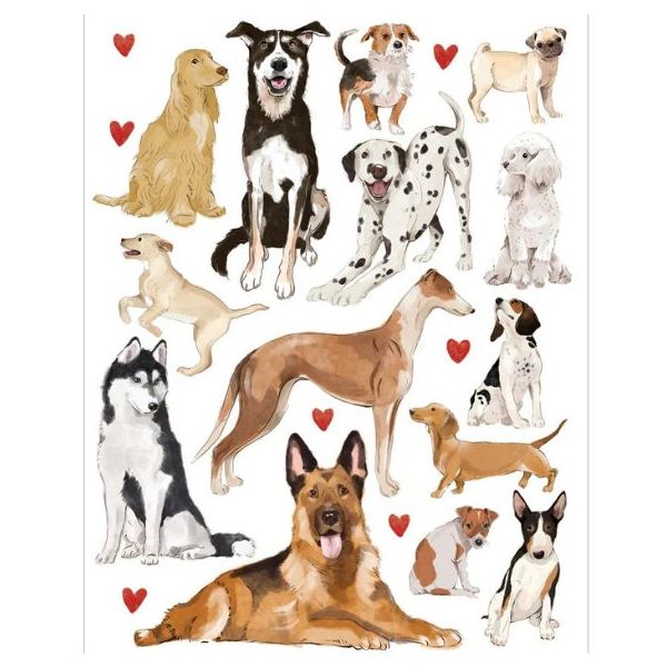 Wallstickers - Dogs