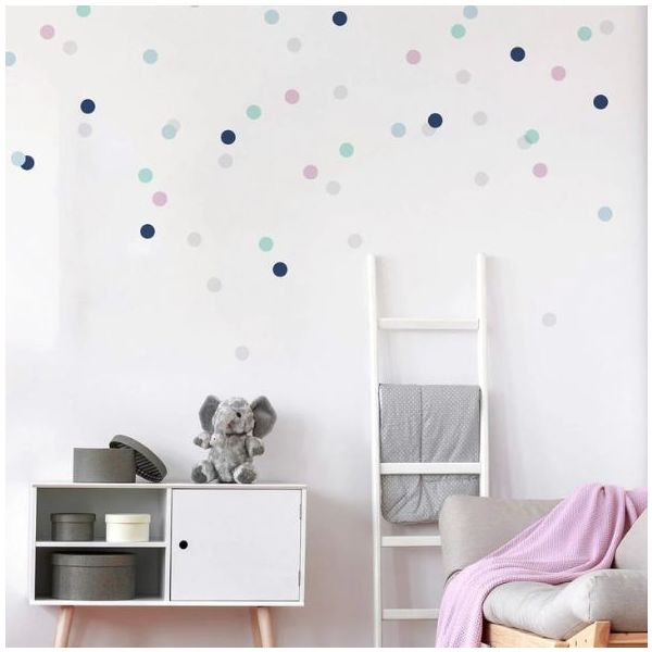 Wallstickers - Confetti Multi