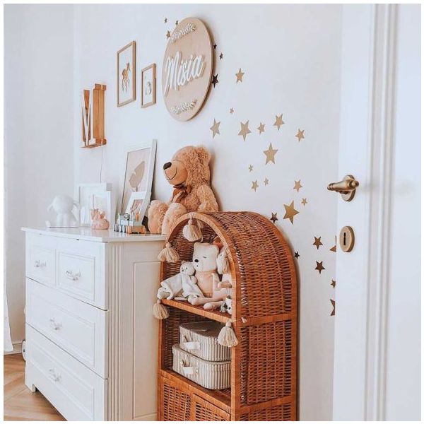 Wallstickers - Stars Gold