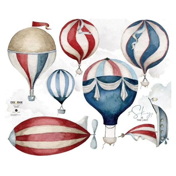 Wallstickers - L - Sky is the Limit Balloons