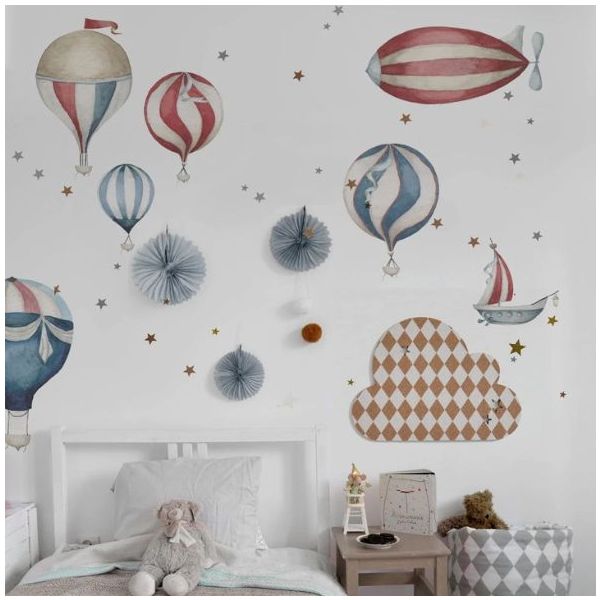 Wallstickers - S - Sky is the Limit Balloons