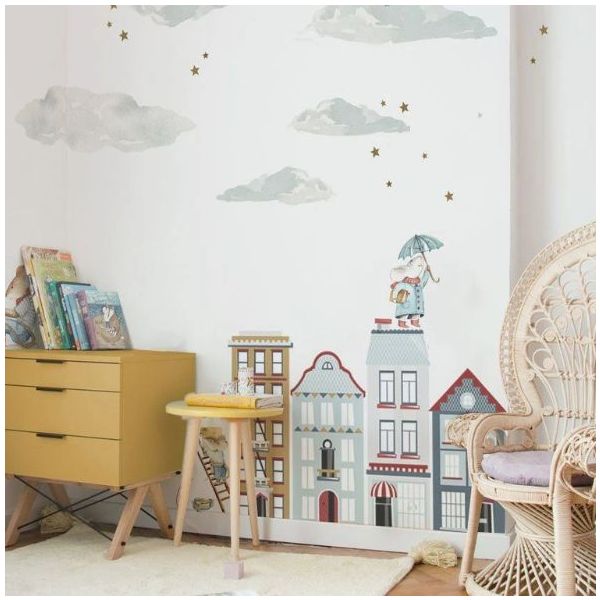 Wallstickers - Clouds in the Sky