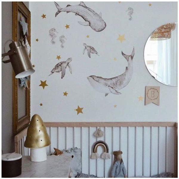 Wandsticker - S - Ozean Wonderland