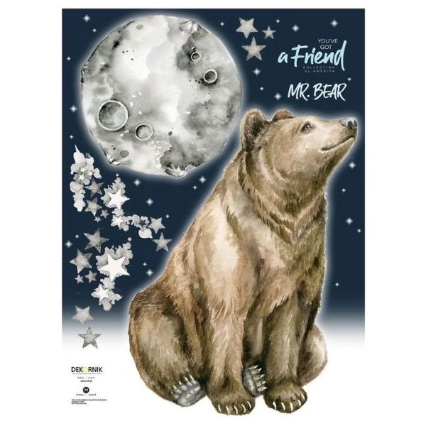 Wallstickers - Mr. Bear Good Night