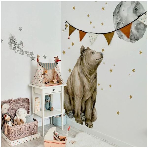 Wallstickers - Mr. Bear Good Night