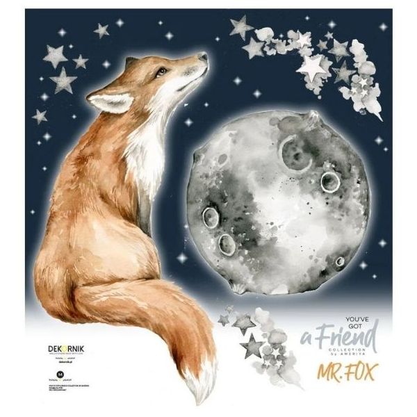 Wallstickers - Mr. Fox Good Night