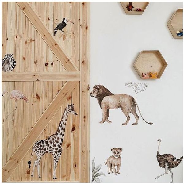 Wallstickers - S - Savanna Wonderland