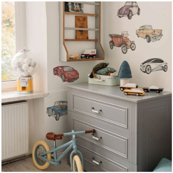Wallstickers - History of Cars