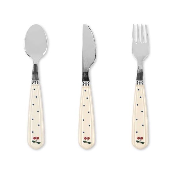 Set de couverts - Pois Bleu Marine