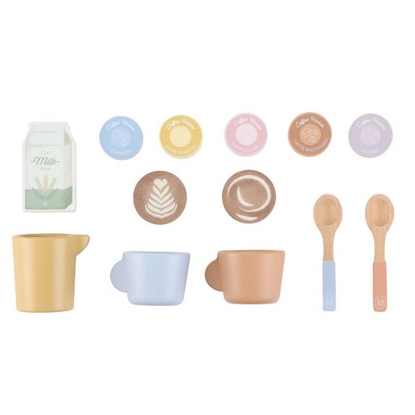 Wooden Coffee Machine - Green