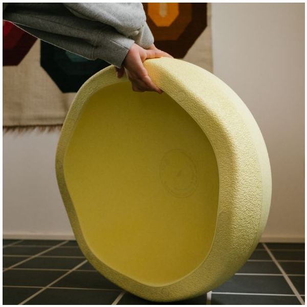 Brique empilable Stapelstein Grow - Jaune Pastel