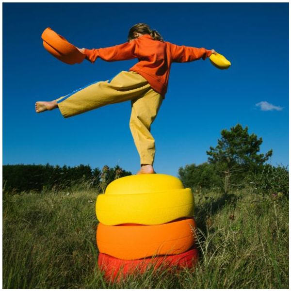 Brique empilable Stapelstein Grow - Orange