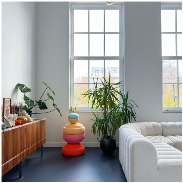 Stapelstein Grow Stacking Stone - Pastel Red