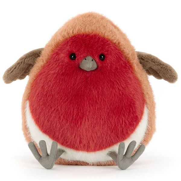 Pflaumenrotes Rotkehlchen (18 cm)