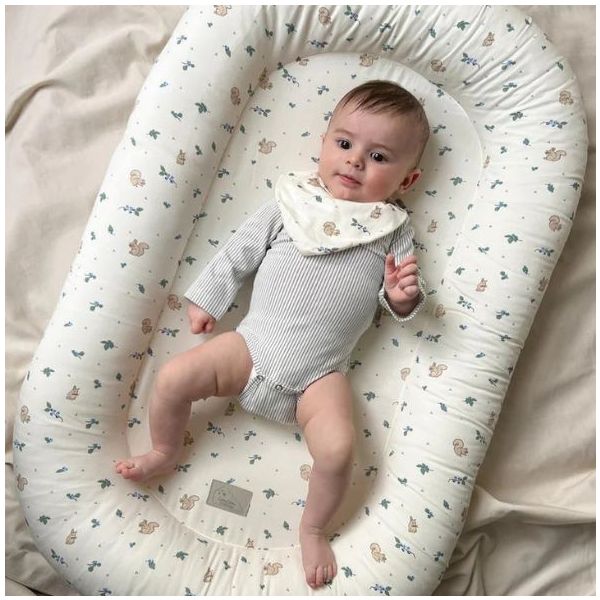 Set of 2 bandana bib - Blueberries