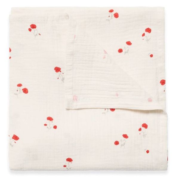 Muslin Blanket - Poppy