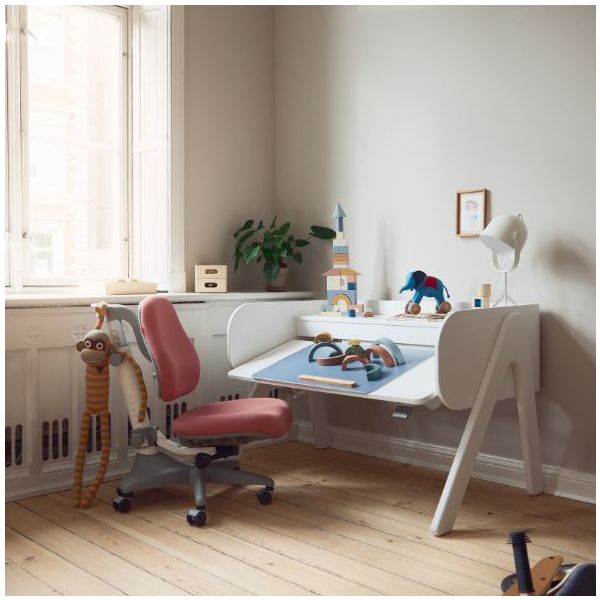 Tilting Desk WOODY - White