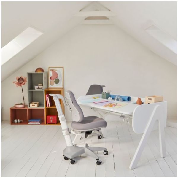 Tilting Desk WOODY - White