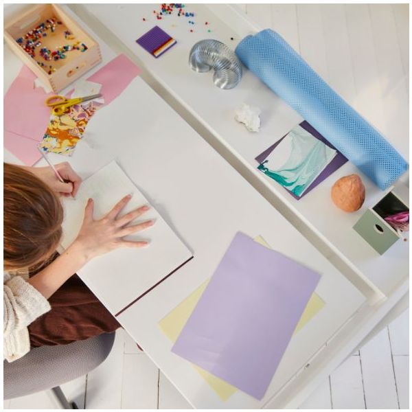 Tilting Desk WOODY - White