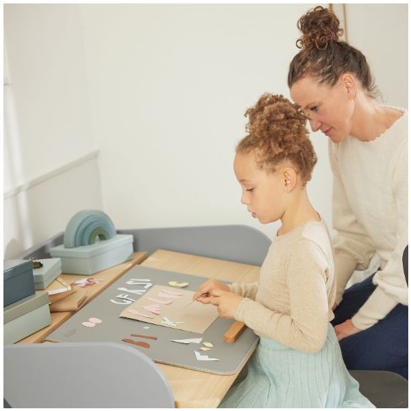 Desk Pad - Mountain Grey