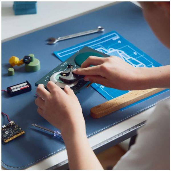 Desk Pad - Frosty Blue