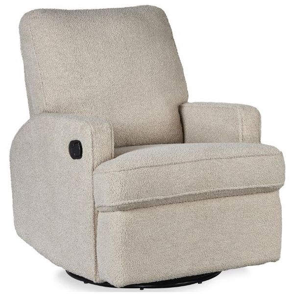 Fauteuil pivotant à bascule et inclinable - Taupe