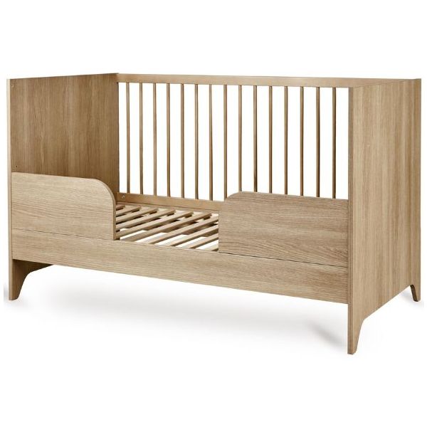 Tsugi Convertible Crib 60 x 120 cm - Honey Ash
