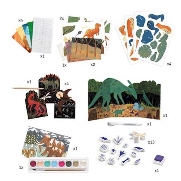 Coffret multi-activités - Dinosaures