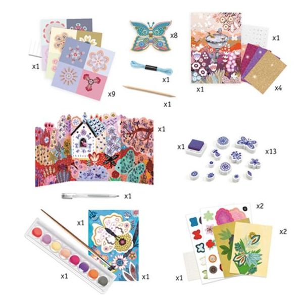 Coffret multi-activités - Jardin Fleuri