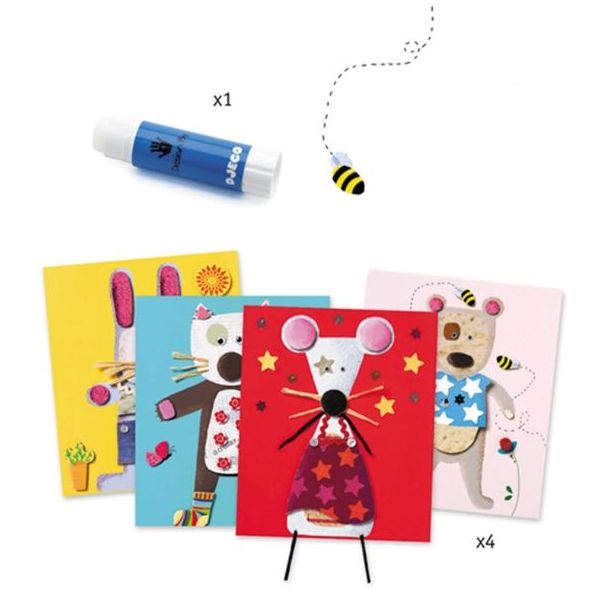 Coffret Premiers Collages - Animaux et Dressing