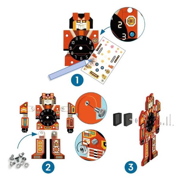 Horloge à créer - Robotime