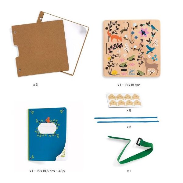 Presse à plantes et herbier - Botanique