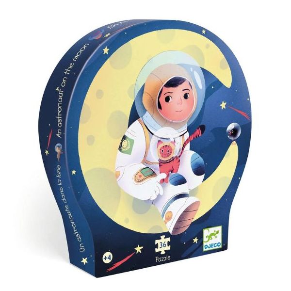 Puzzle Un astronaute sur la lune - 36 pcs