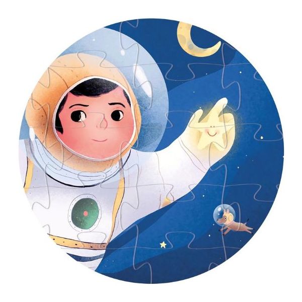 Puzzle Un astronaute sur la lune - 36 pcs