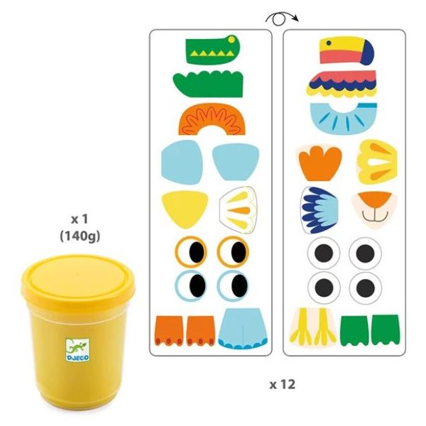 Playdough Set - Animals