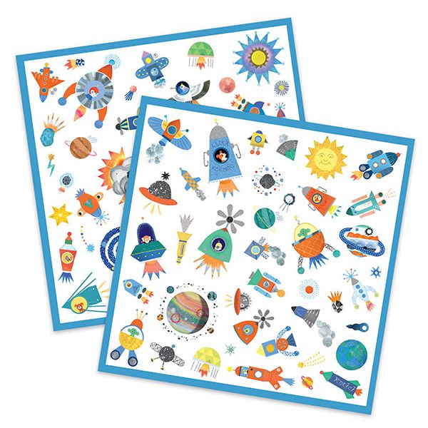 Planche de stickers - Interstellaires