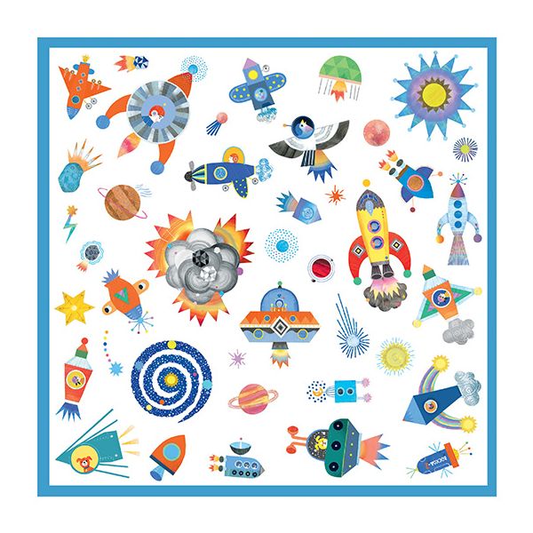 Planche de stickers - Interstellaires
