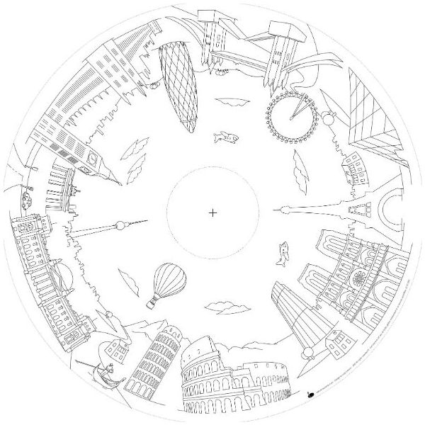 Table de coloriage enfant Drawin'table® - Édition Home