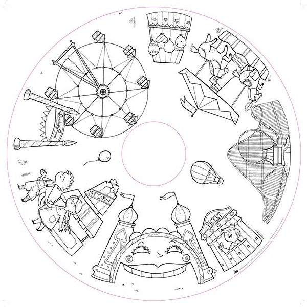 Recharge de 20 pages illustrées Drawin'table - Édition Home - Fun Activities