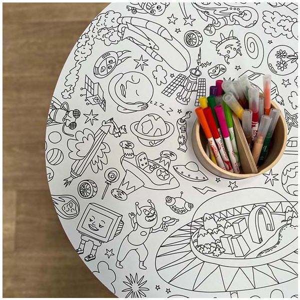 Recharge de 20 pages illustrées Drawin'table x OMY - Édition Home