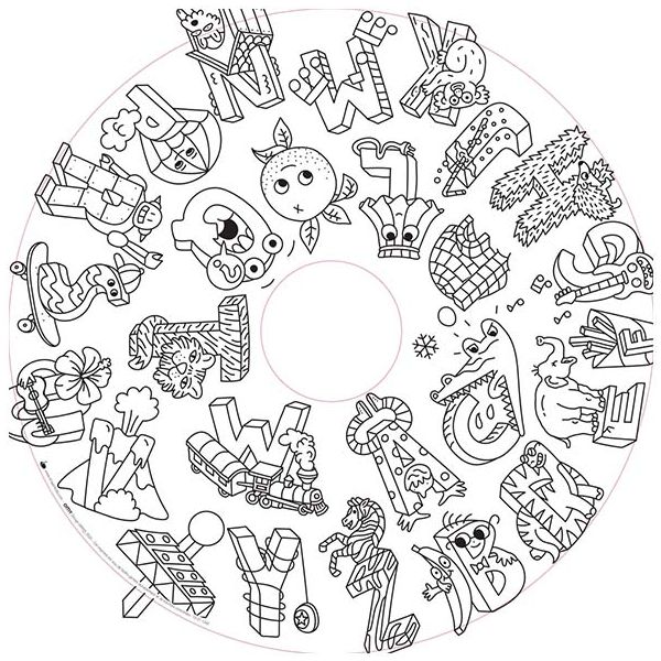 Recharge de 20 pages illustrées Drawin'table x OMY - Édition Home
