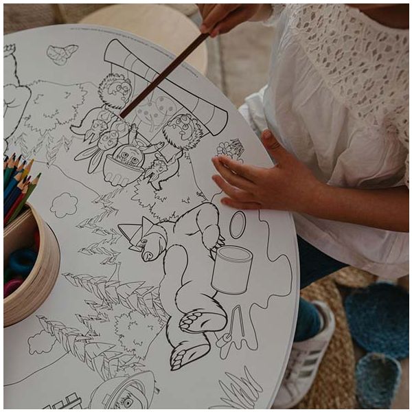 Recharge de 20 pages illustrées Drawin'table - Édition Home - Play Time